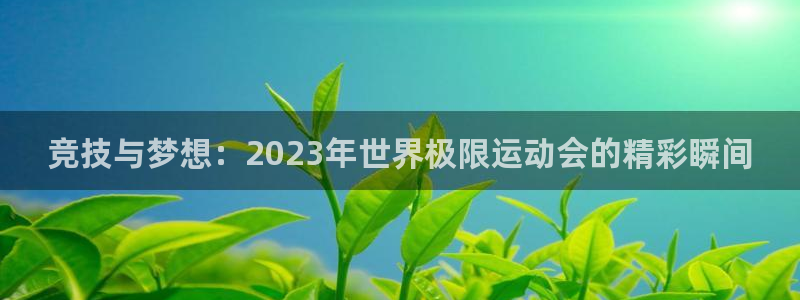 企鹅体育现场直播：竞技与梦想：2023年世界极限运动会的精彩瞬间